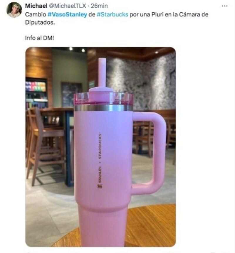 Memes del termo Stanley rosa de Starbucks