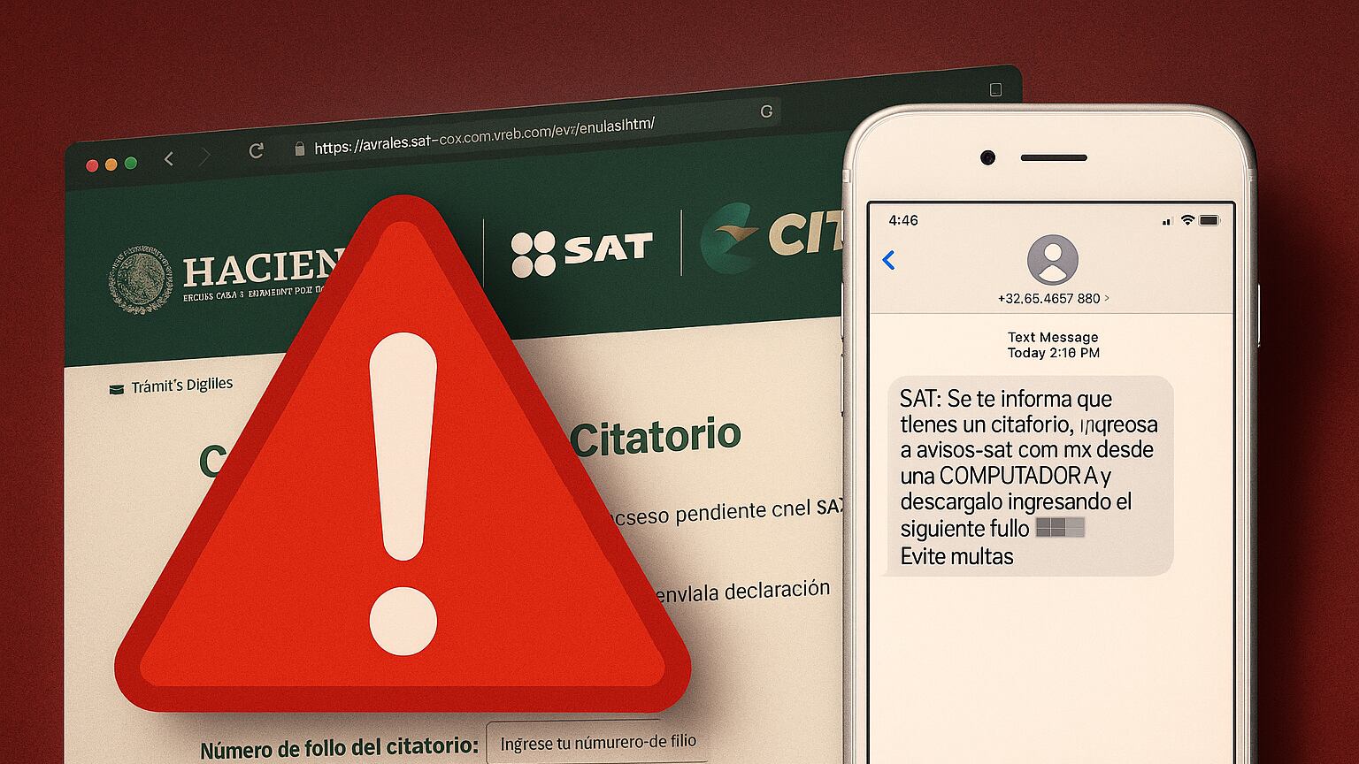 La campaña incluye suplantación visual, engaño por SMS, y manipulación técnica de accesos directos en Windows.