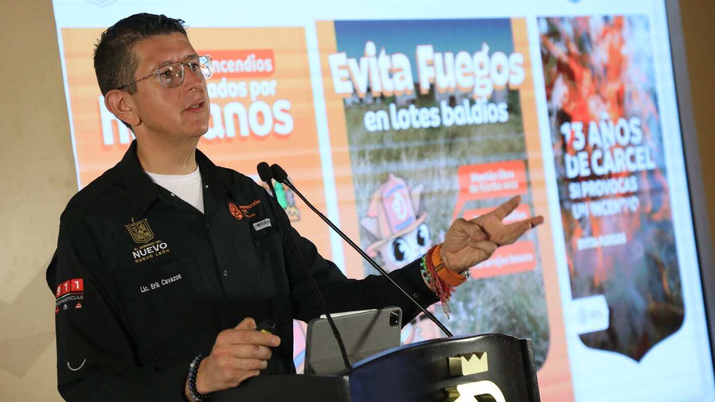 Cavazos señaló que el número de incendios y de hectáreas afectadas se ha reducido notablemente.