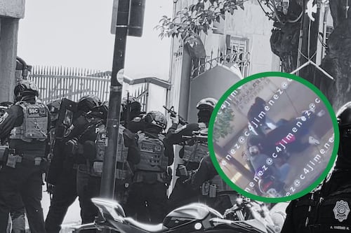 Así sometieron a uno de los extorsionadores tras la balacera de la colonia Cuauhtémoc