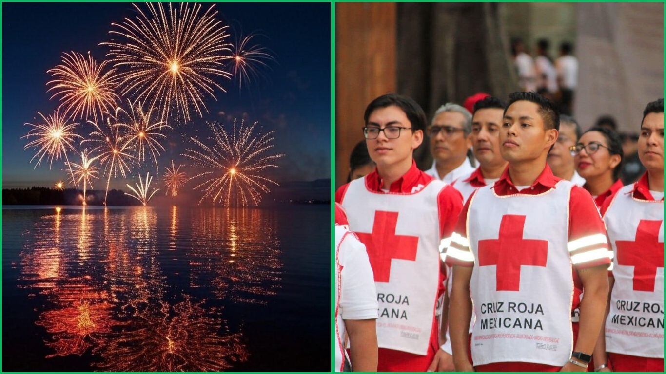 Primeros auxilios en caso de quemaduras por fuegos artificiales