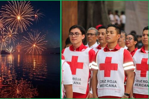 ¡Evita accidentes! Cruz Roja da tips para tratar quemaduras por fuegos artificiales esta Navidad