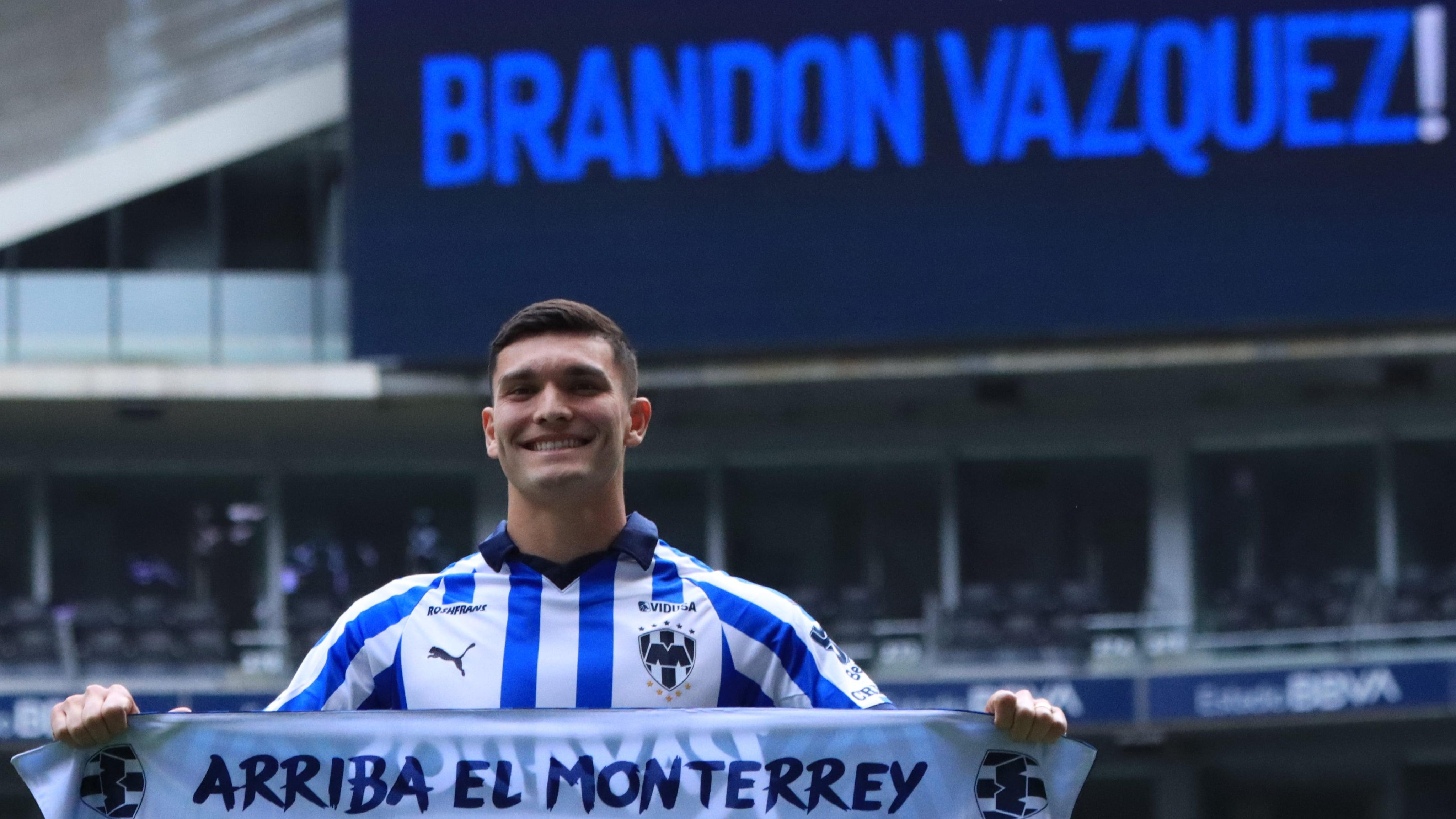 Brandon Vazquez Rayados