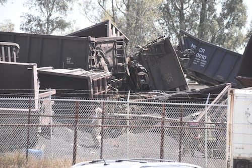 Brutal descarrilamiento de tren en Aguascalientes: un migrante muerto y varios heridos