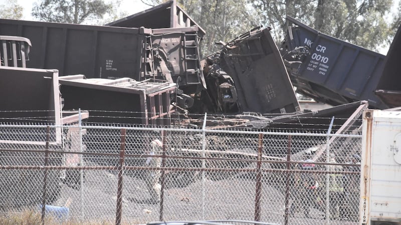 Brutal descarrilamiento de tren en Aguascalientes: un migrante muerto y varios heridos