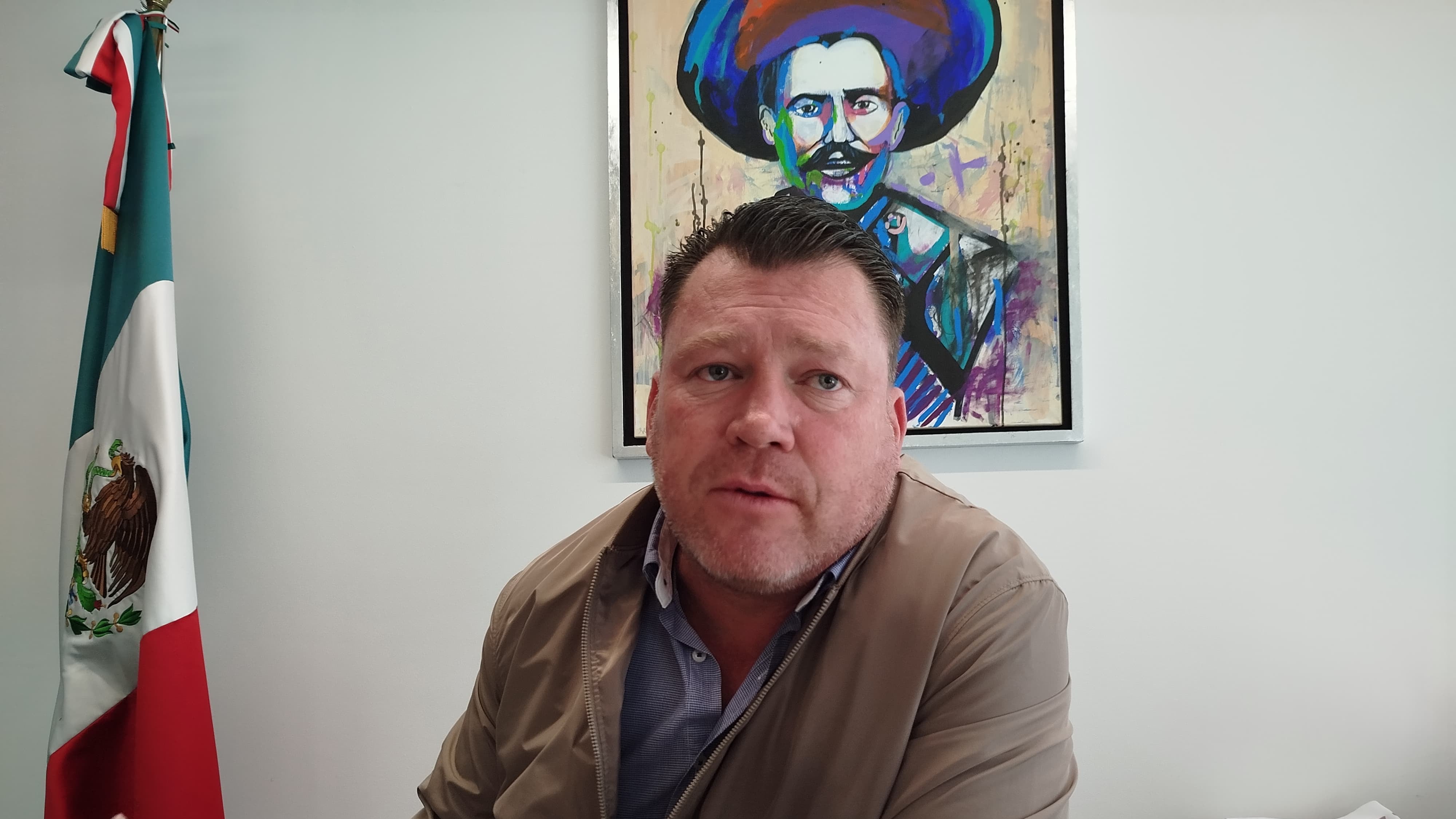 Diputado local de Morena Edgar Inzunza