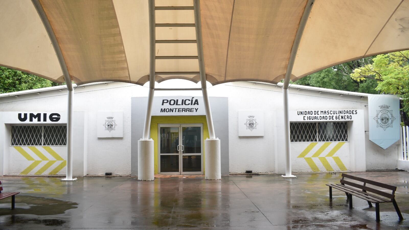 La unidad está ubicada en el interior del Parque España.