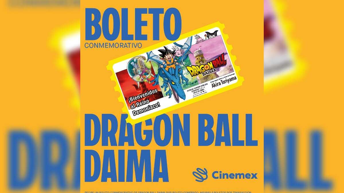 Dragon Ball Daima, boleto especial