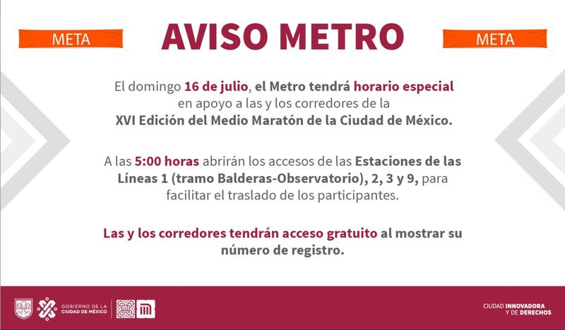 Medio Maratón CDMX 2023