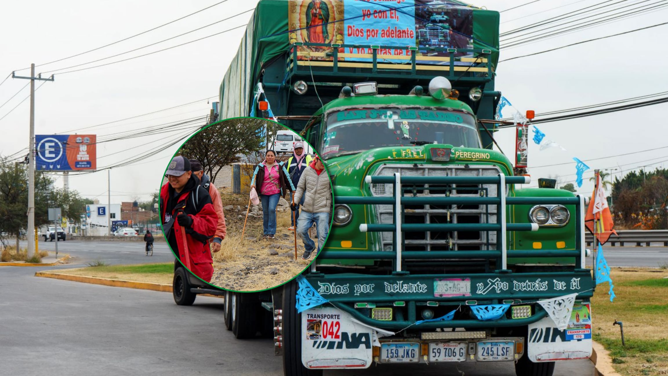 La Secretaría de Salud de Guanajuato mantiene vigilancia sanitaria en campamentos y sitios de descanso de peregrinos que cruzan el estado rumbo a San Juan de los Lagos.