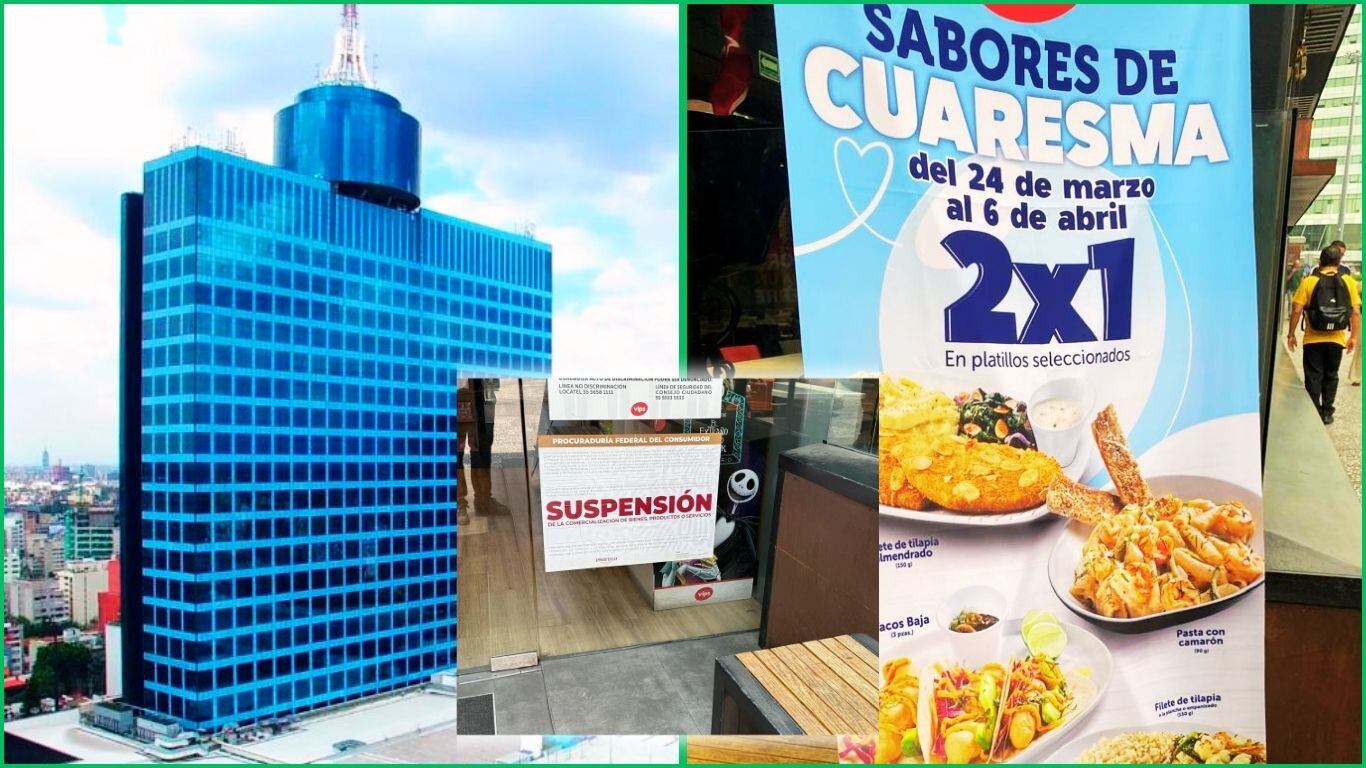 Famoso restaurante suspendido