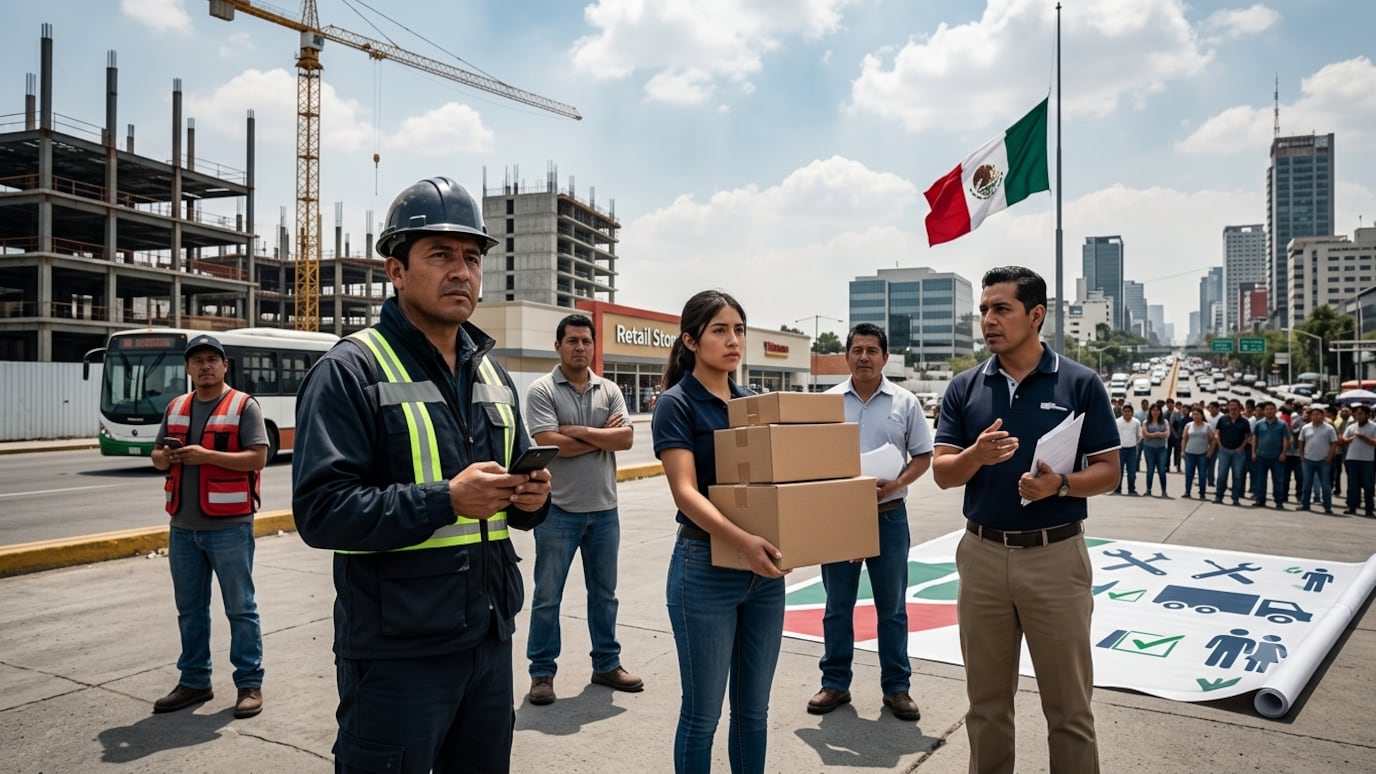 Transportes, comercio y servicios rescataron el empleo formal; otros sectores apenas comienzan a salir de los números negativos.