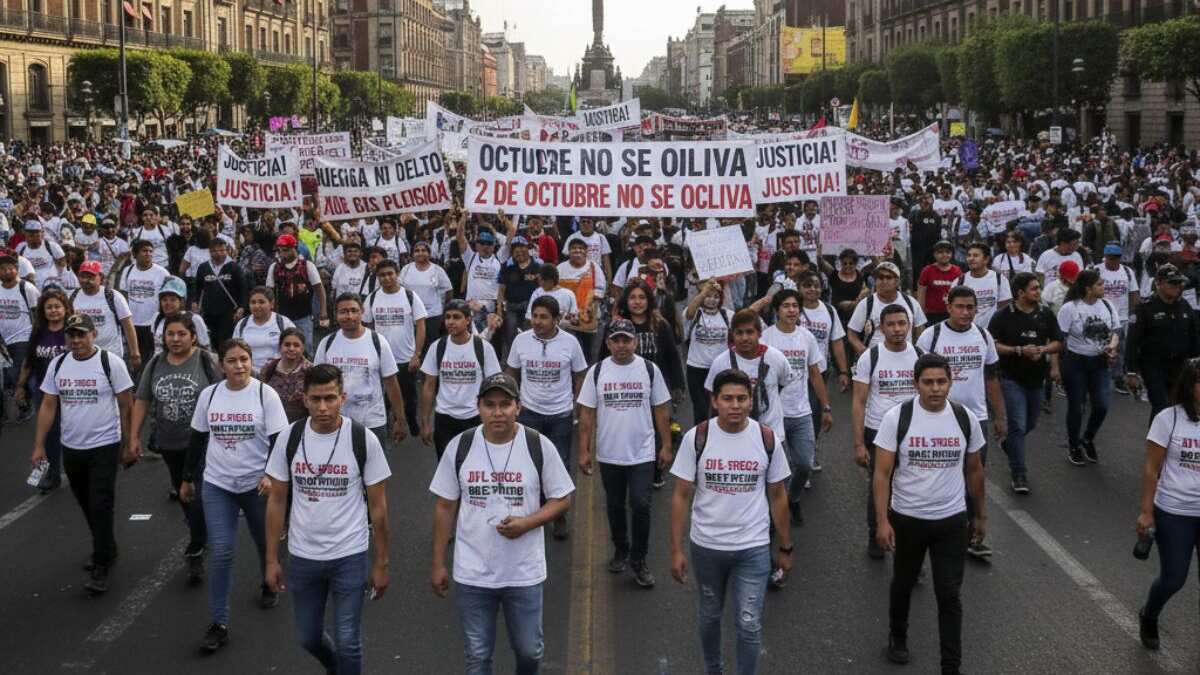 Jueves 2 de octubre: Manifestaciones y marchas hoy CDMX; alternativas viales y calles afectadas