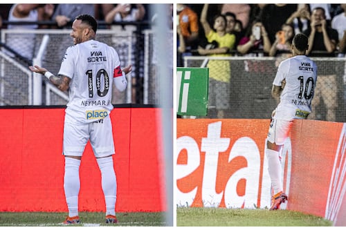 Neymar se luce con gol olímpico en Brasil