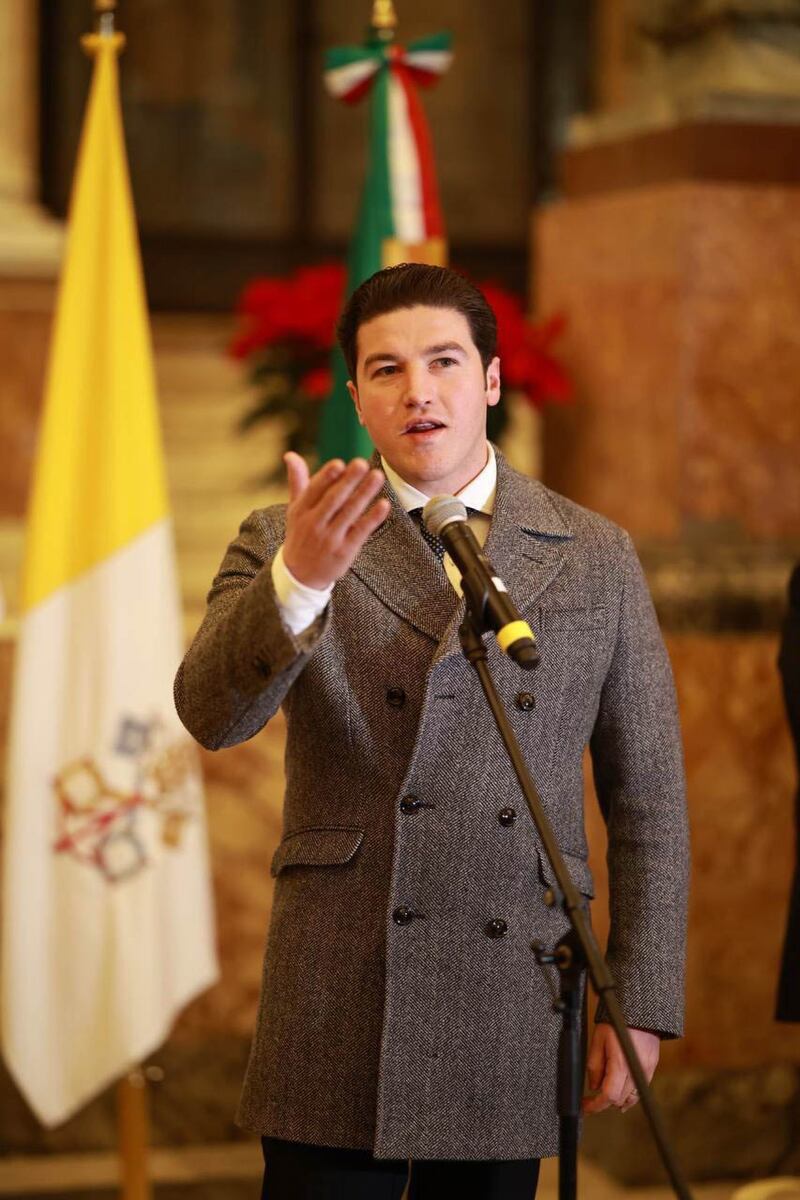 Gobernador de Nuevo León Samuel García