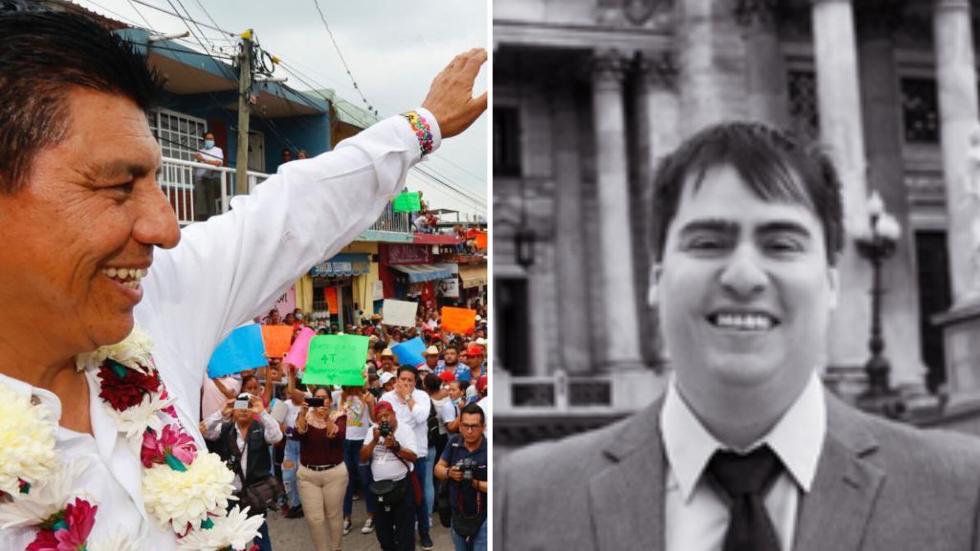 Salomón Jara y René Palacios.