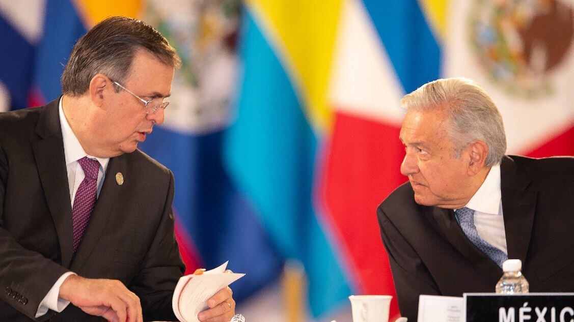 CIUDAD DE MÉXICO, 18SEPTIEMBRE2021.- VI Cumbre de de la Comunidad de Estados Latinoamericanos y Caribeños (CELAC), llevada a cabo en Palacio Nacional.