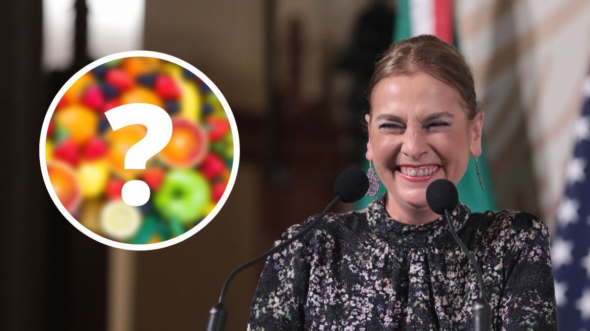 Beatriz Gutiérrez Müller consume manzanas verdes para mantenerse saludable.