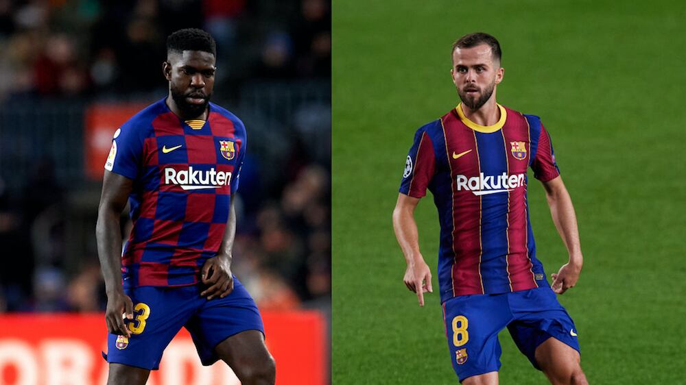 Barcelona ya no quiere a Umtiti y a Pjanic