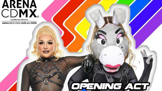 Turbulence y la Burrita Burrona / Foto: Instagram @90spoptour