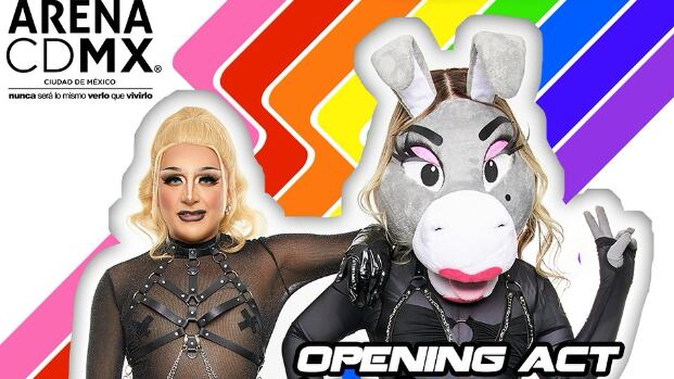 Turbulence y la Burrita Burrona / Foto: Instagram @90spoptour