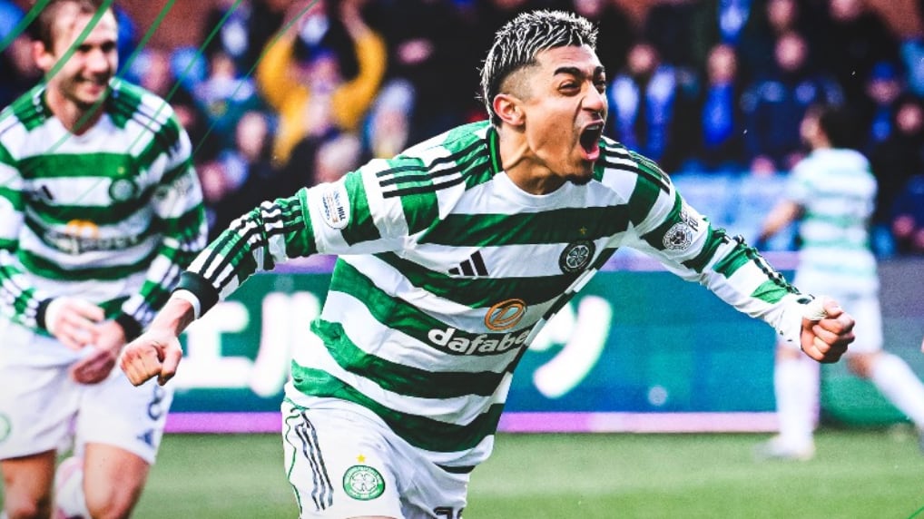 Julián Araujo marcó con el Celtic.