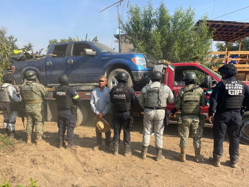 Abuelito detenido en Edomex en casa de seguridad de la Familia Michoacana