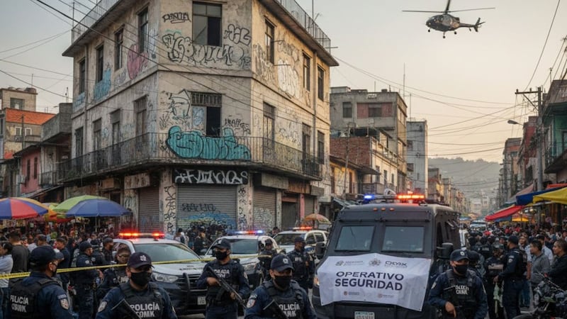 Balacera activa en la colonia Juárez: enfrentamiento con presuntos extorsionadores deja varios heridos