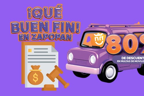 Multas con rebaja; Zapopan mantiene descuentos de hasta 80% en infracciones