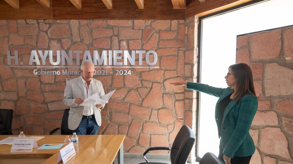 María Leonor Hernández Montes toma protesta. (Cortesía)