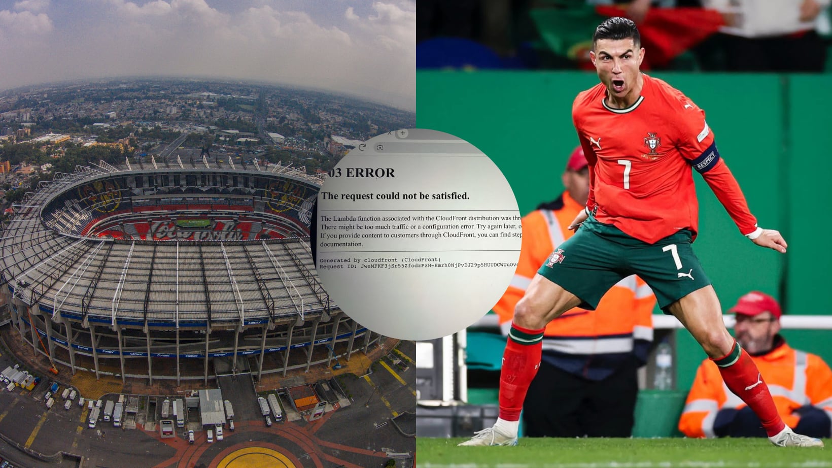 Sitio de la boletera para el México vs. Portugal colapsó.