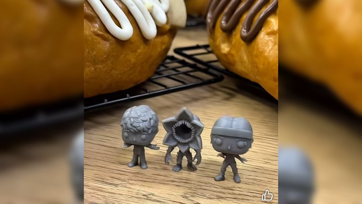 Además de disfrutar de la rosca se puede interactuar en familia con las figuras de la serie.