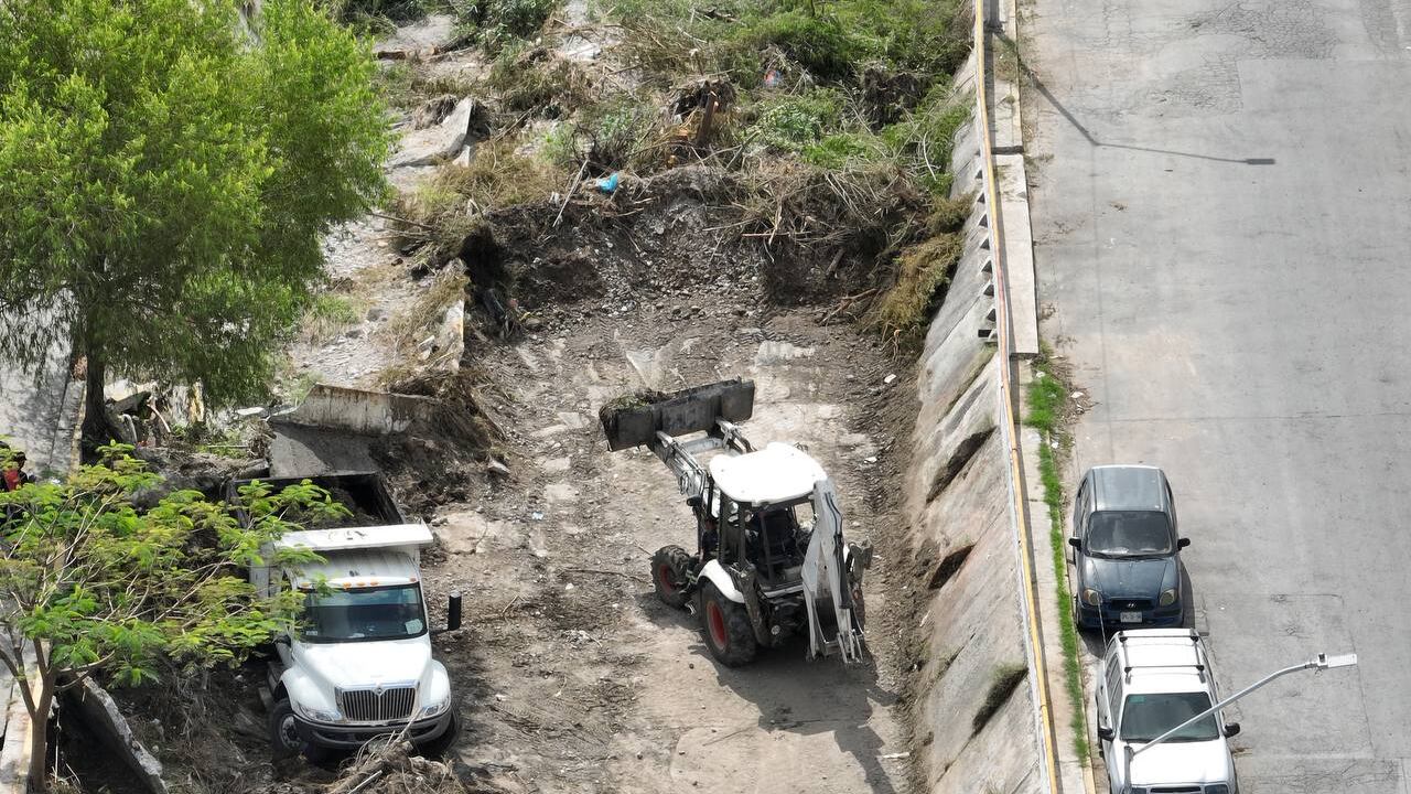 Se logró liberar en su totalidad más de un kilómetro y medio de los tres que comprende el conducto.