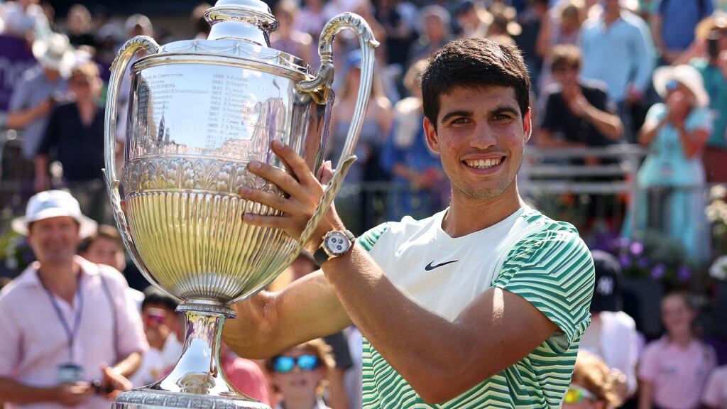 Carlos Alcaraz levantó un nuevo título en esta temporada