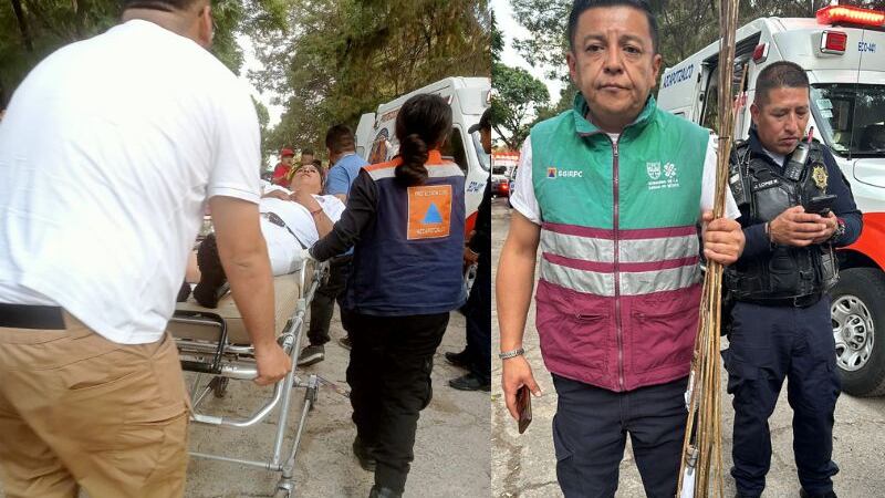 Explosión por pirotecnia en el Panteón San Isidro en Azcapotzalco