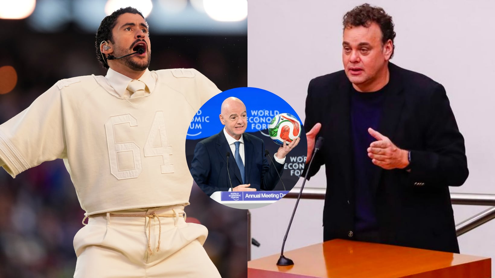 Faitelson se lanzó contra la FIFA tras show d Bad Bunny.