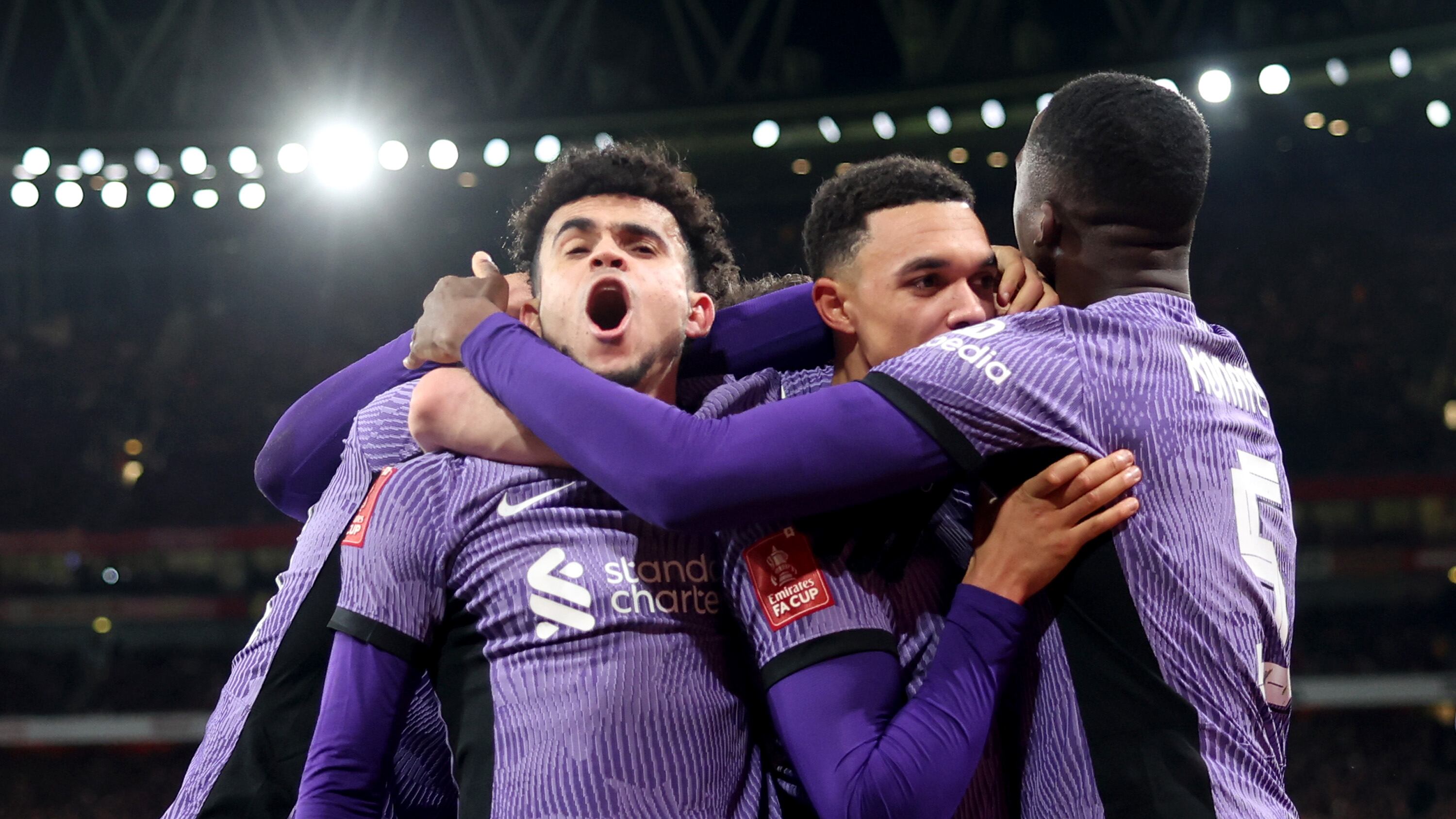 Gol de Luis Díaz al Arsenal