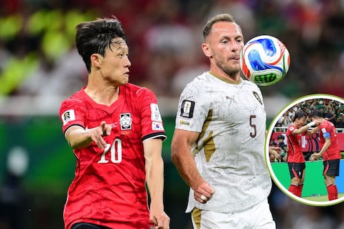 Corea del Sur firma la primera remontada del torneo ante Chequia en el campeonato mundial de futbol