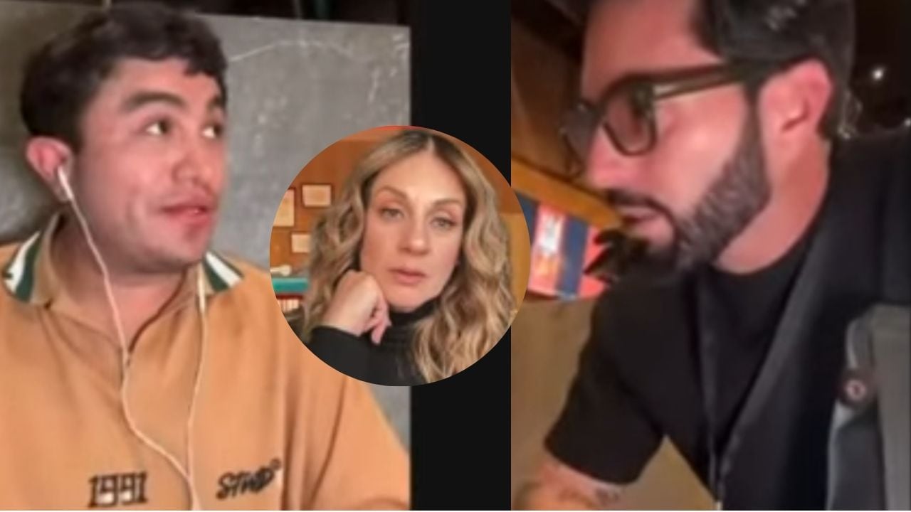 El influencer enfrentó al reportero de Flor Rubio