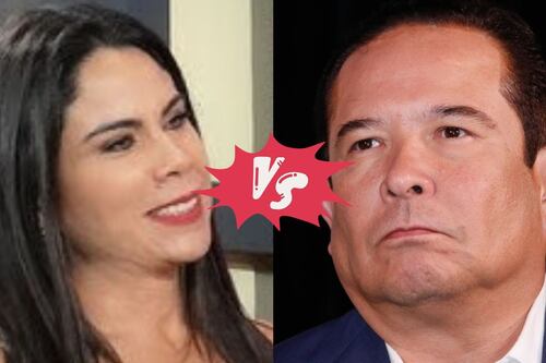 Paola Rojas aclara si tiene una rivalidad con Gustavo Adolfo Infante