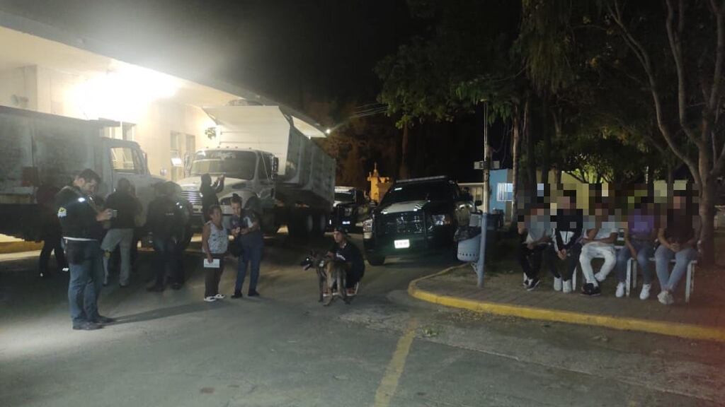 Los muchachos fueron remitidos ante un juez municipal por el allanamiento a propiedad municipal.