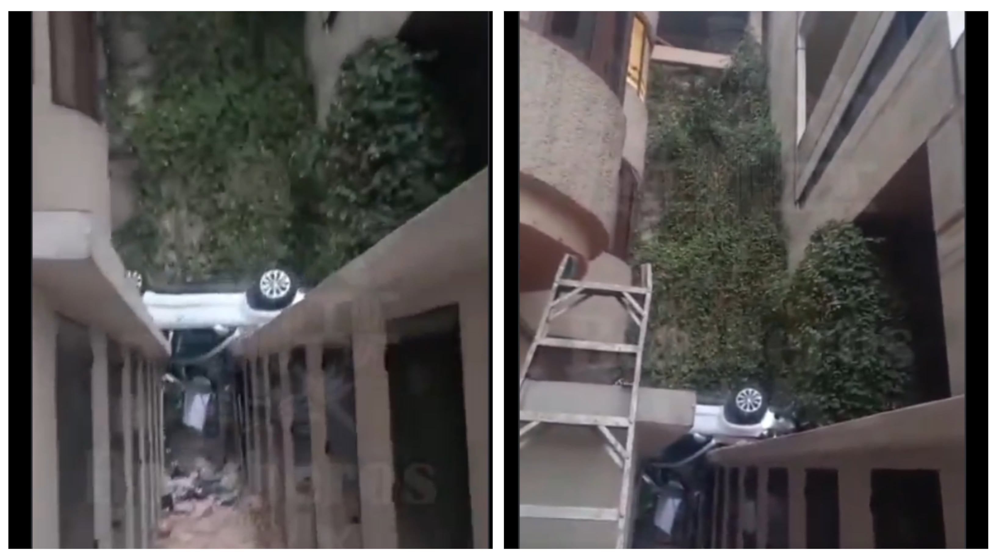 Caída de vehículo 10 metros