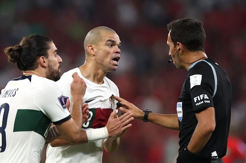 Pepe explota contra el arbitraje: ‘Que le den el título a Argentina’