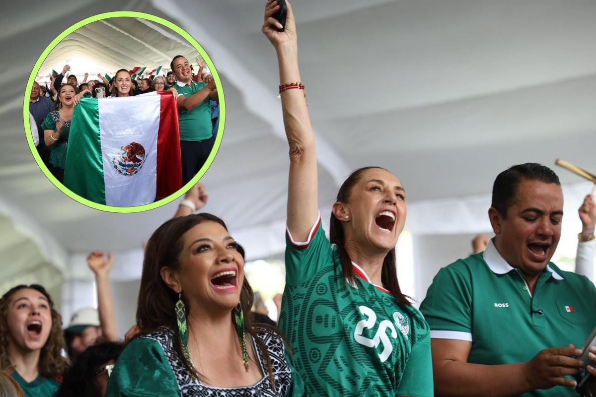 Ni el Zócalo ni Palacio: Sheinbaum vio debut del Tri en este punto de la CDMX 