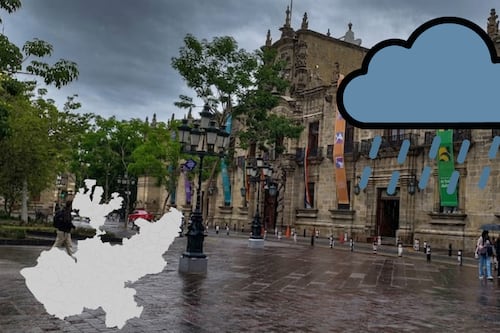 Fin de semana caluroso en el AMG, pero con probabilidad de lluvia del 60% este día