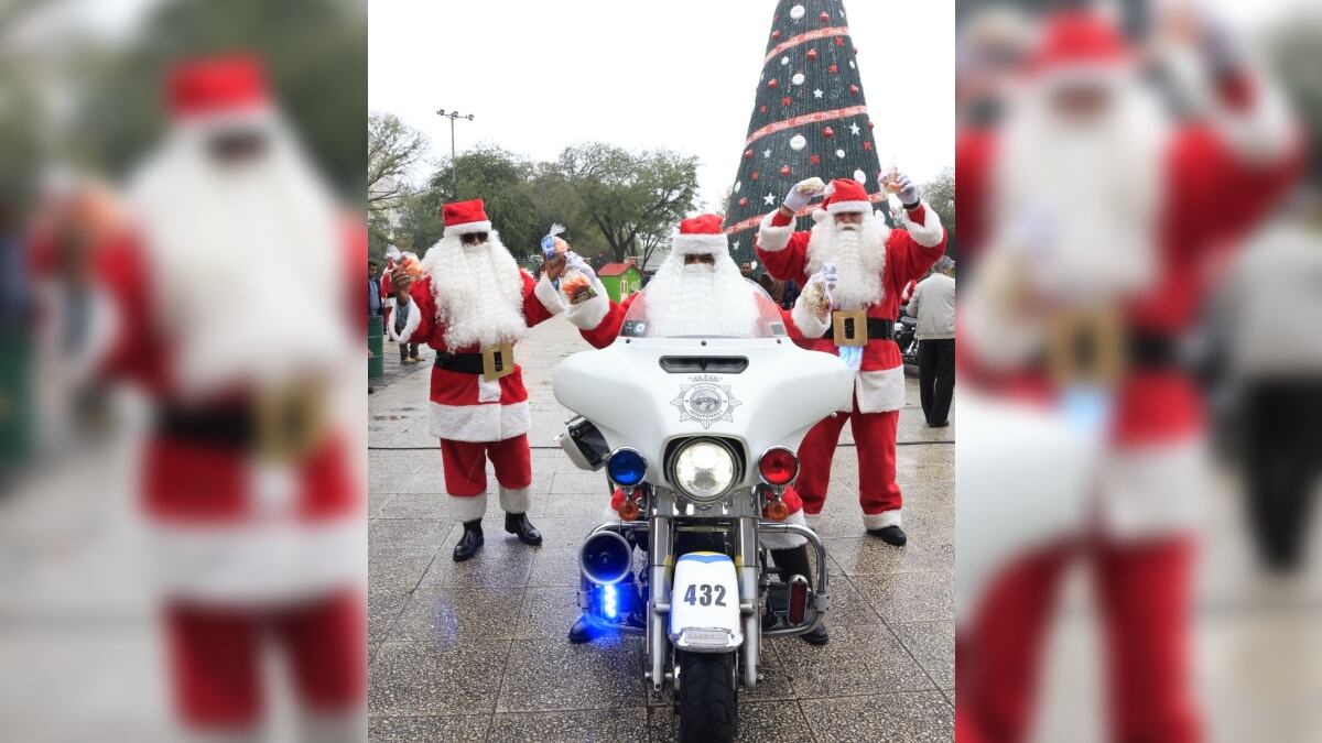 Los "Santa Motorizados" recorrerán las calles de Monterrey.