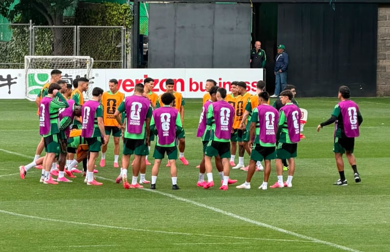 México tuvo su último entrenamiento en el CAR antes del Mundial 2026.