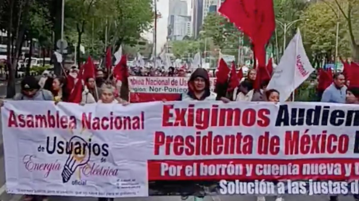 Paseo de la Reforma: ANUEE marcha rumbo al Zócalo de CDMX; alternativas viales 11 de noviembre