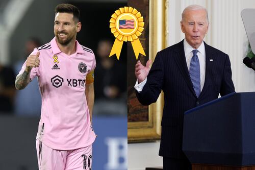 Lionel Messi se convierte en el único futbolista en recibir la Medalla Presidencial de la Libertad