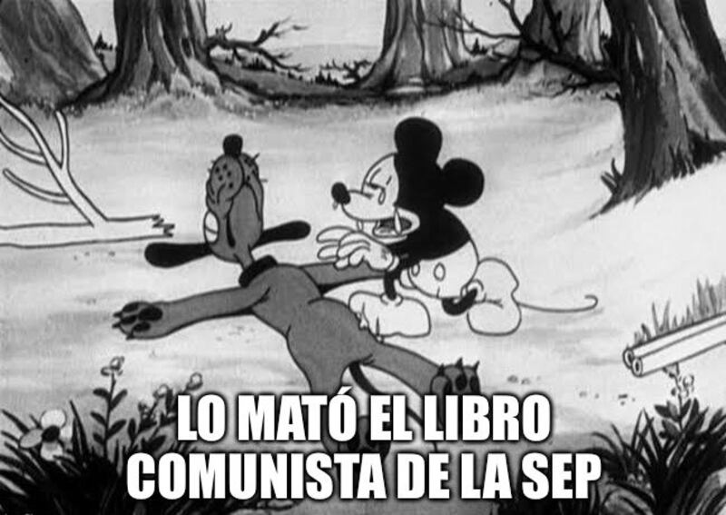 Memes de los libros de texto de la SEP.